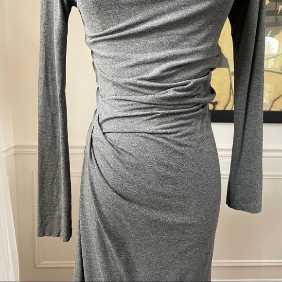 MM LaFluer The Annabel Dress Charcoal XS - Picture 4 of 7